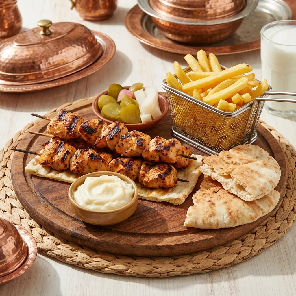 Şiş Tavuk Sandviç